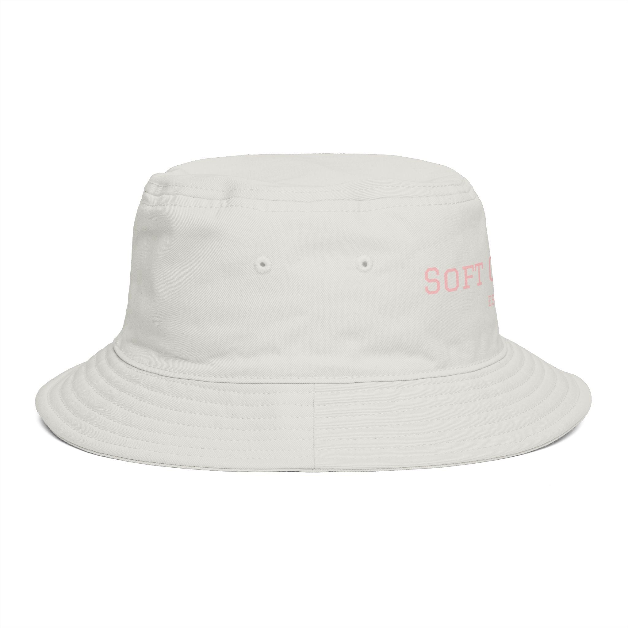 Soft Girl Bucket Hat – 'SOFT GIRL EST. 2001'