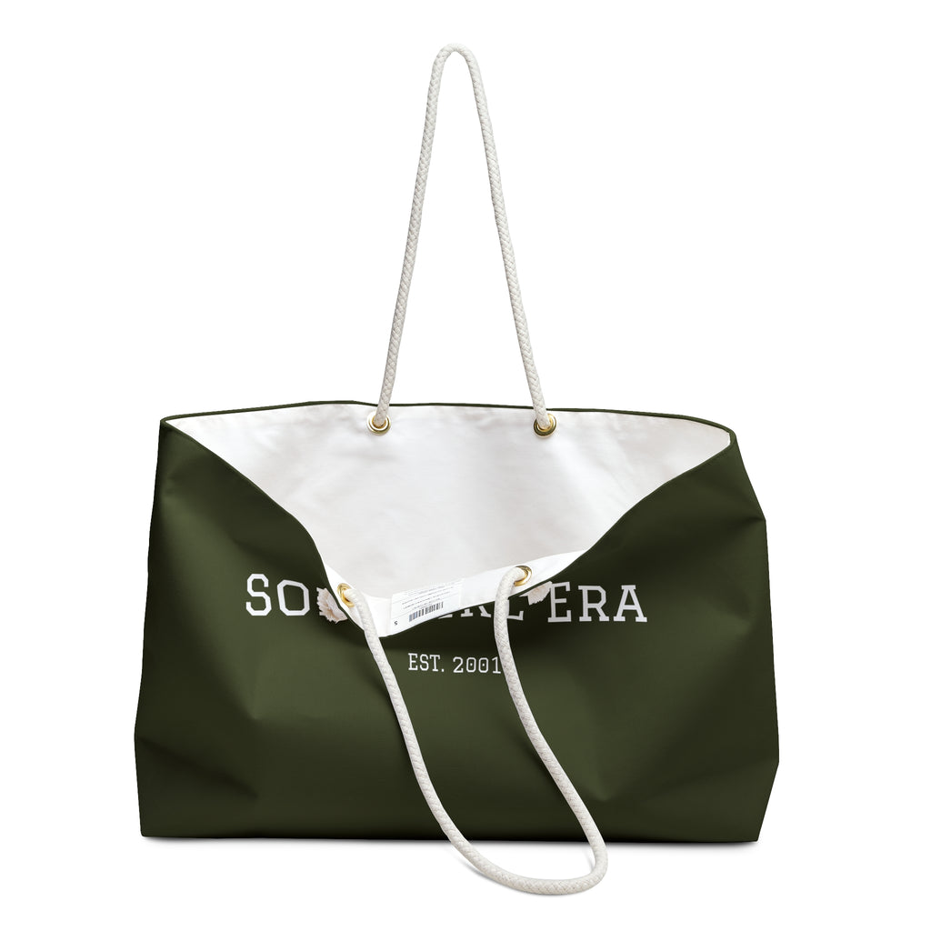 Army Green Weekender Bag