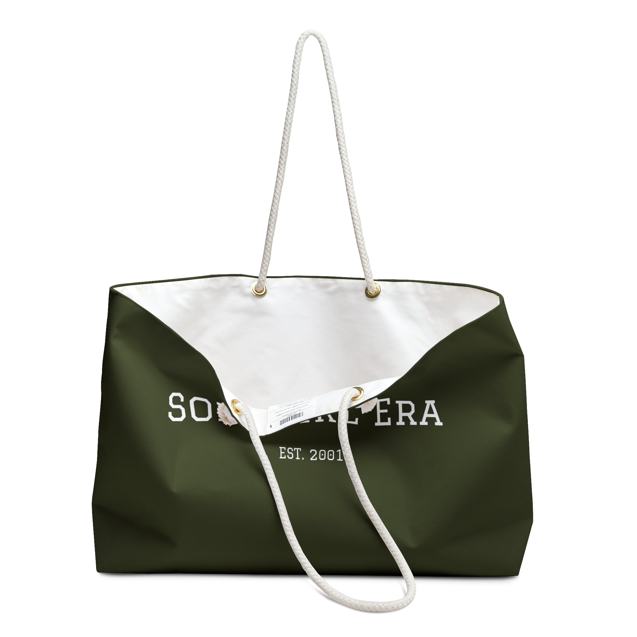 Army Green Weekender Bag