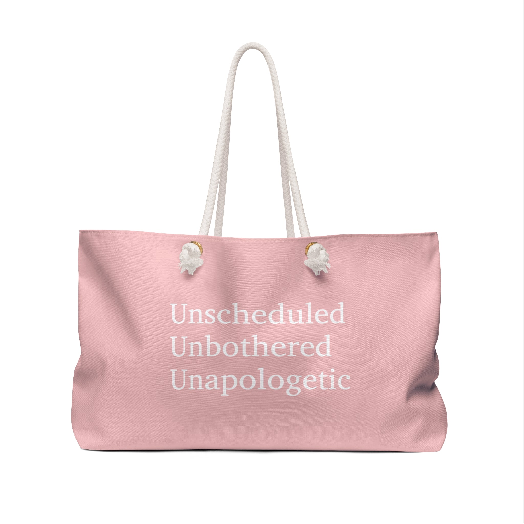 Pink Weekender Bag