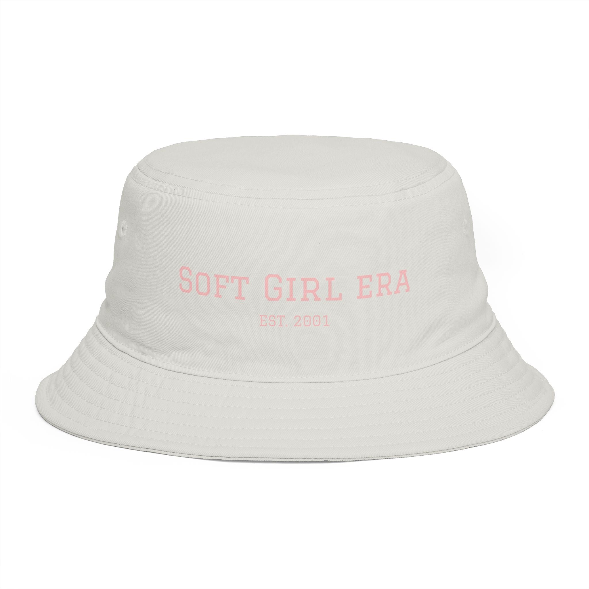 Soft Girl Bucket Hat – 'SOFT GIRL EST. 2001'
